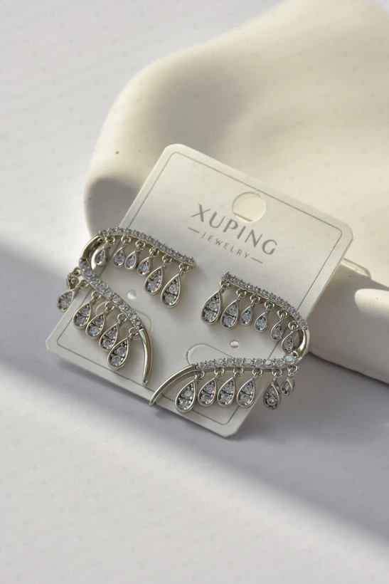 گوشواره جواهری ژوپینگ