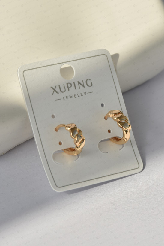 گوشواره کارتیر نگین دار برند ژوپینگ