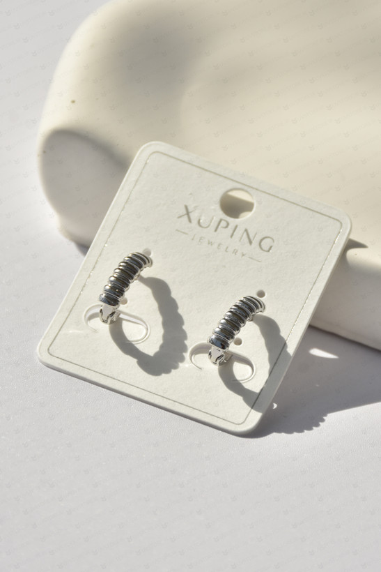 قیمت و خرید گوشواره زنانه ژوپینگ مدل حلقه ای پیچ