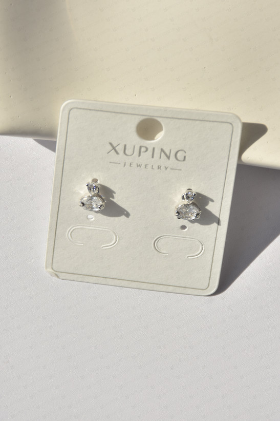 گوشواره میخی طرح گربه مارک ژوپینگ کیفیت عالی رنگ ثابت