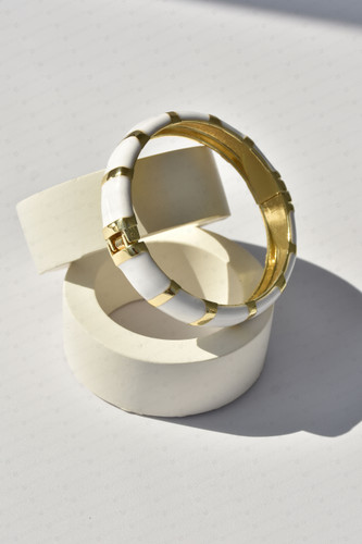 خرید و قیمت بنگل میناکاری سفید