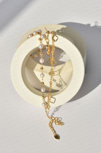 پابند آویزدار دولاین ونکلیف و مروارید