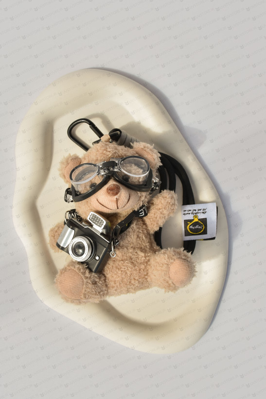 آویز کیف چارم بگ تدی عکاس