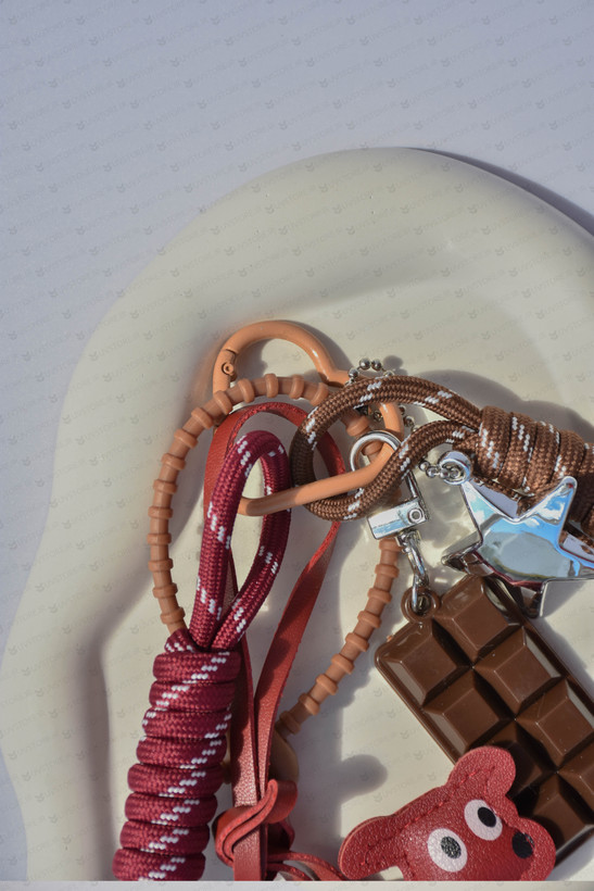 آویز کیف چارم بگ سگ و شکلات