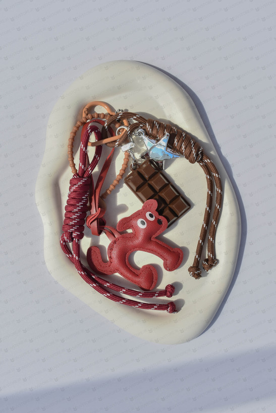 آویز کیف چارم بگ سگ و شکلات